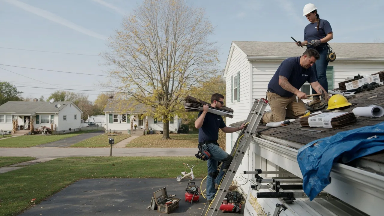 Local Roofing Contractors in Timewell, IL near me